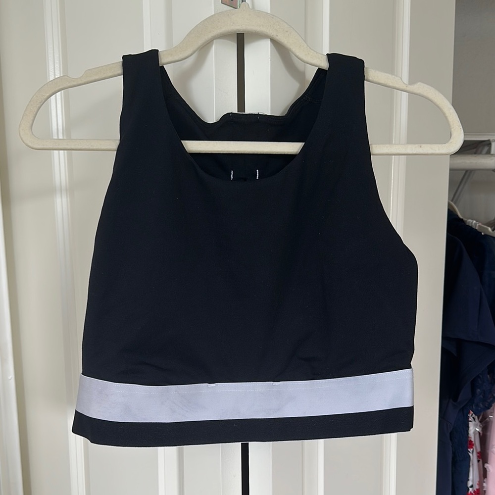 Fabletics Black and White Tank Top